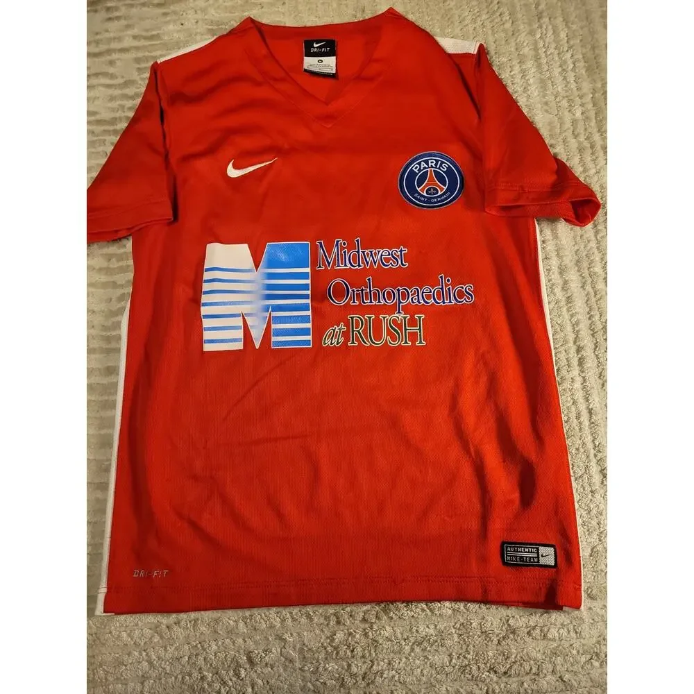 Nike Paris Saint-German Soccer Jersey Youth Medium Top Futbol Kids Boys Child
